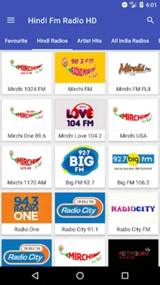 Hindi Fm Radio HD android App screenshot 4